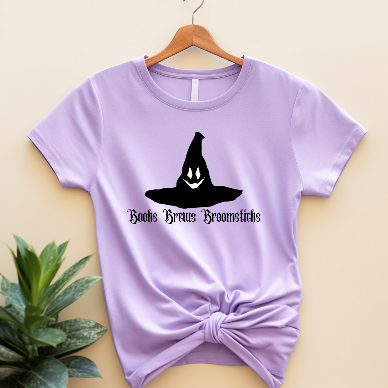 "Brews Books Broomsticks" T-shirt