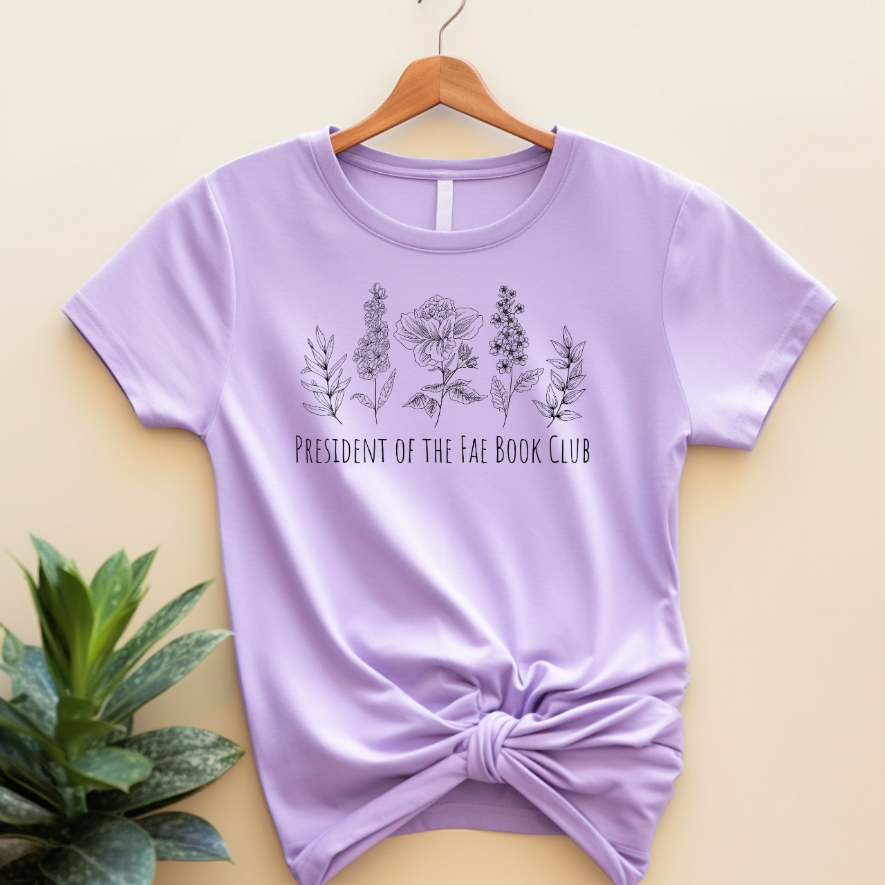 "President Of The Fae Fan Club" T-shirt