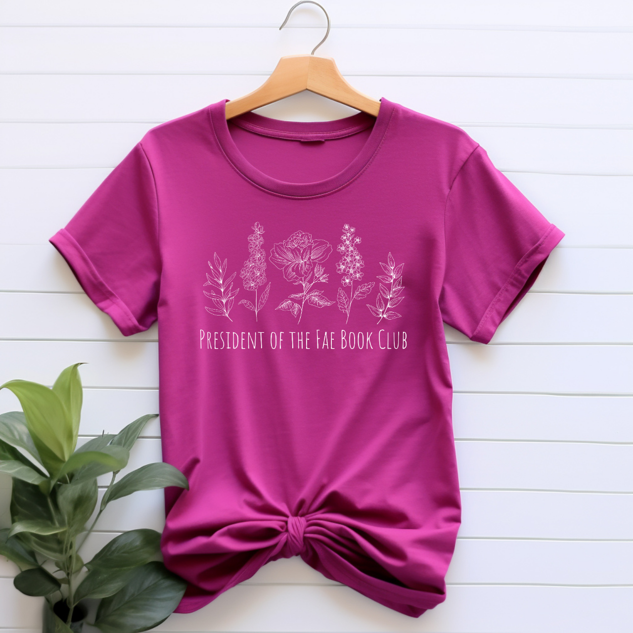 "President Of The Fae Fan Club" T-shirt