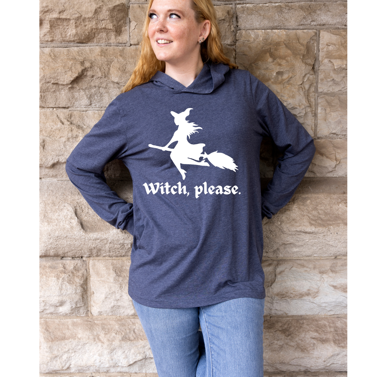 "Witch, Please" Long Sleeve Hoodie